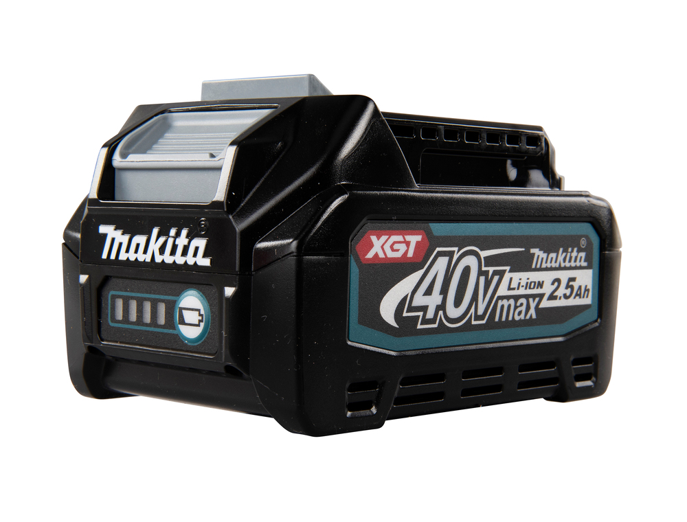 Akku BL4025, 40V XGT, 2,5Ah, kapasteettinäyttö. 90Wh