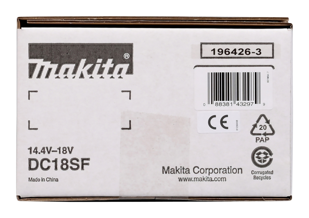 Latauslaite Makita 196426-3 DC18SF, LXT akuille, 4 akkua 60-220 min