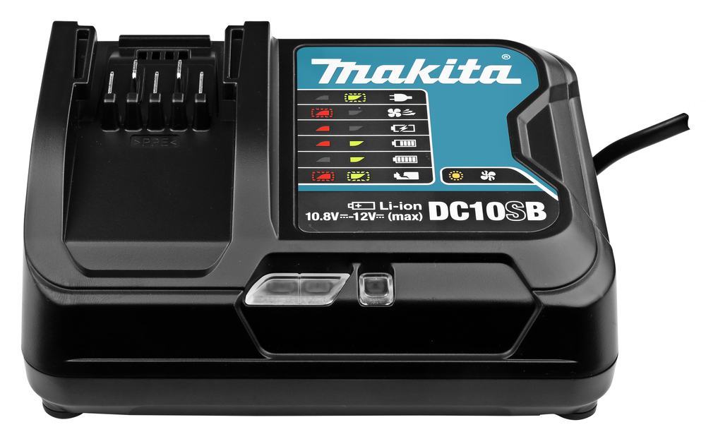 Latauslaite Makita DC10SB, CXT Li-ion liukulukitus akuille