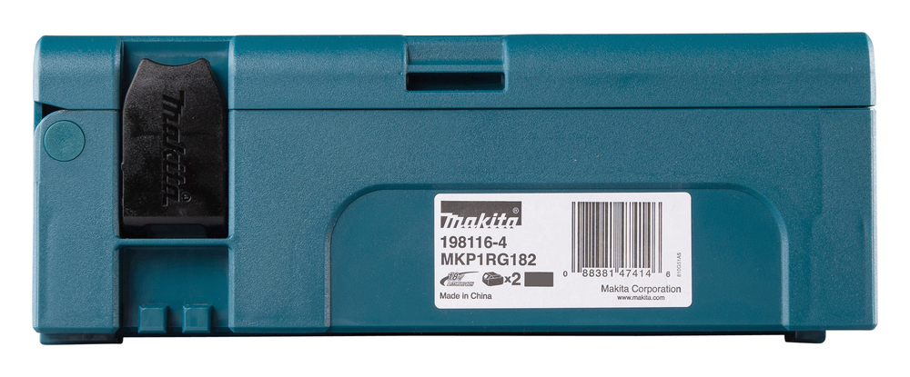 PowerPack Makita 198116-4 LXT. Latauslaite DC18RC, 2kpl akku BL1860B ja Makpac laukku 1