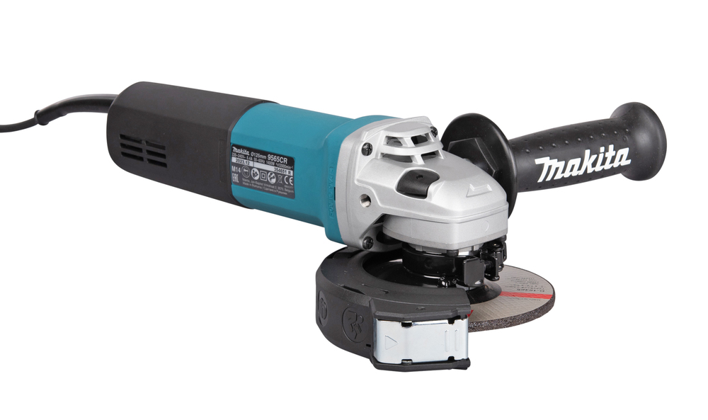 Kulmahiomakone Makita 9565CR 125mm, 1400W, SJS, uudelleenkäynnistymisen esto