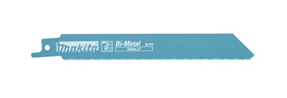 Hacksaw blade Makita B-05169 150x0,9mm BiM metal 1,5-4mm, (18tpi), 5pcs, (S922EF)
