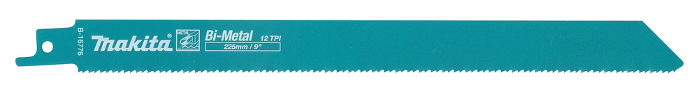 Hacksaw blade Makita B-16776 225x0,9mm BiM metal 3-8mm, (14tpi), 5pcs, (S1122BF)