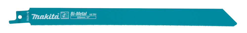 Hacksaw blade Makita B-16782-2 225x0,9mm BiM metal 1,5-4mm, (18tpi), 2pcs, (S1122EF)