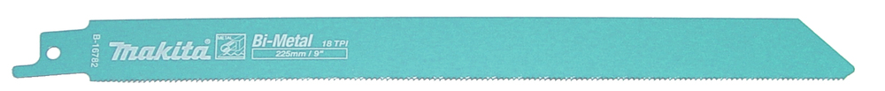 Hacksaw blade Makita B-16782 225x0,9mm BiM metal 1,5-4mm, (18tpi), 5pcs, (S1122EF)