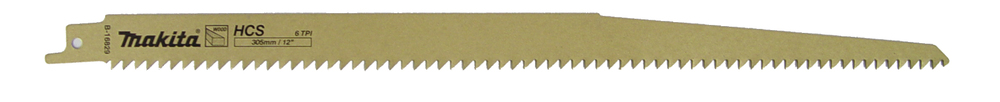 Puukkosahanterä Makita B-16829 300x1,25mm HCS pehmeä puu, vaneri, lastulevy (4tpi), 5kpl, (S1411D)