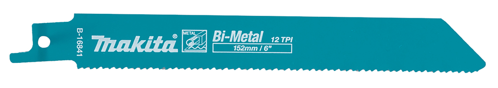 Hacksaw blade Makita B-16841-25 150x0,9mm BiM metal 3-8mm, (14tpi), 25pcs, (S922BF)