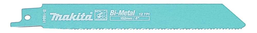 Hacksaw blade Makita B-16841 150x0,9mm BiM metal 3-8mm, (14tpi), 5pcs, (S922BF)