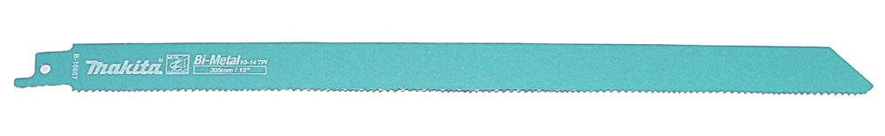Puukkosahanterä Makita B-16857 305x0,9mm BiM metalli ja naulainen puu 3-10mm, (10-14tpi), 5kpl, (S1222VF)