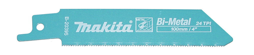 Tigersågsblad Makita B-20395 100x0,9mm BiM metall 0,7-3mm, (24tpi), 5st, (S522AF)