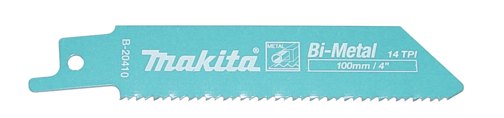 Hacksaw blade Makita B-20410 100x0,9mm BiM metal 3-8mm, (14tpi), 5pcs, (S522BF)