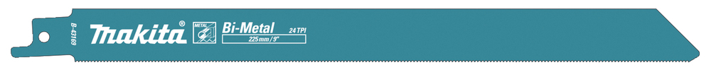 Hacksaw blade Makita B-43169 225x0,9mm BiM metal 0,7-3mm, (24tpi), 5pcs, (S1122AF)