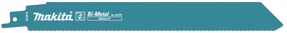 Hacksaw blade Makita B-43175 225x1,1mm BiM metal 3-8mm, (14+18pcs), 5pcs, (S1126BEF)