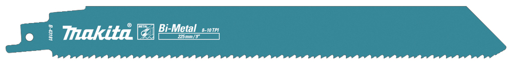 Hacksaw blade Makita B-43181-2 225x1,1mm BiM metal 4-12mm, (8+10pcs), 2pcs, (S1126CHF)