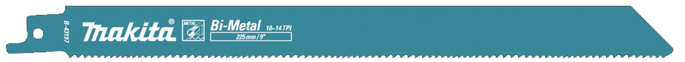 Hacksaw blade Makita B-43197-2 225x1,25mm BiM metal 2-10mm, (10-14tpi), 2pcs, (S1125VF)