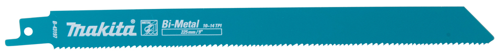Hacksaw blade Makita B-43197-2 225x1,25mm BiM metal 2-10mm, (10-14tpi), 2pcs, (S1125VF)