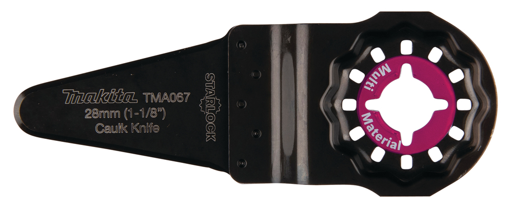 Veitsiterä Makita B-65006 taivutettu, HCS, tiivistesaumojen leikkaus. TMA067, Starlock (AIZ28SC)