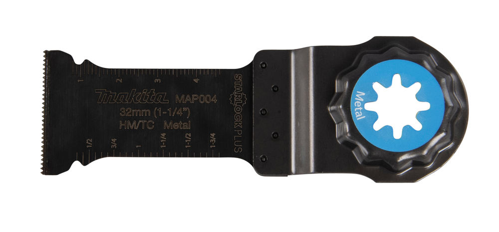 Saw blade Makita Makita B-66357 multitool width 32mm, HM, screws, nails, fibreglass, RST. MAP004, Starlock Plus (PAIZ32AT)