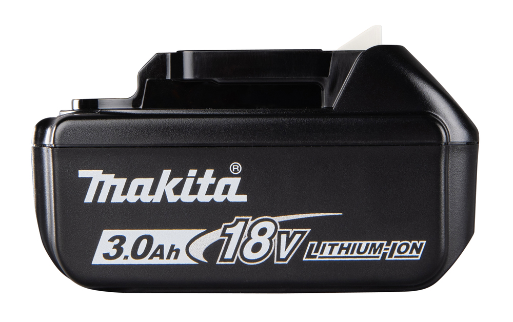 Akku BL1830B, 18V, 3,0 Ah, liukulukitus, kapasiteettinäyttö