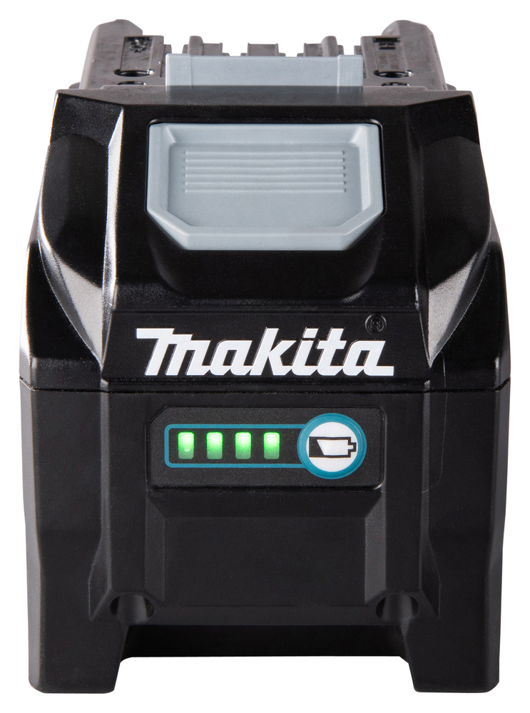 Akku Makita BL4050F, 40V XGT, 5,0Ah, kapasteettinäyttö. 180Wh