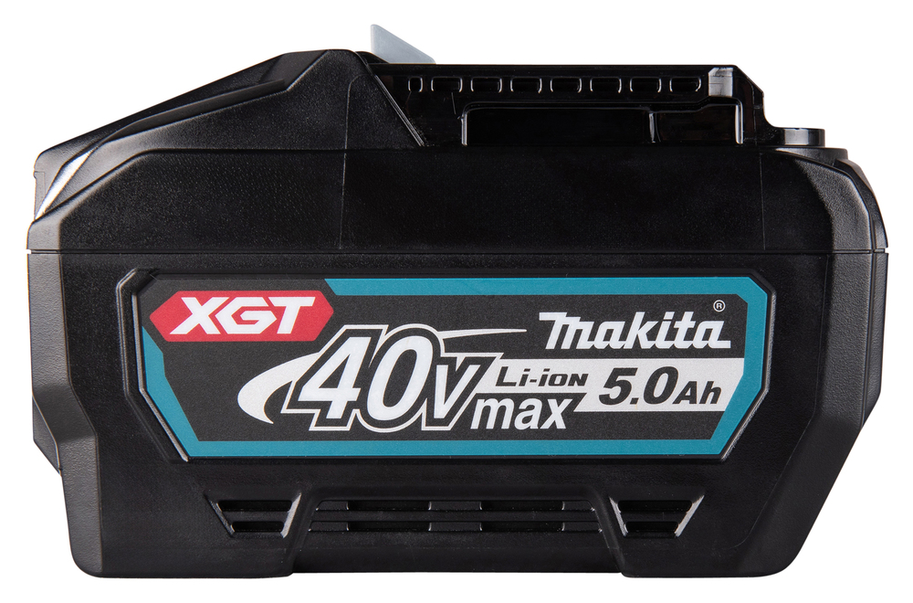 Akku Makita BL4050F, 40V XGT, 5,0Ah, kapasteettinäyttö. 180Wh