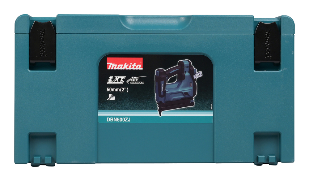 Viimeistelynaulain Makita DBN500ZJ 18V, naula 1,2x15-50mm, 18Ga. Runkoversio