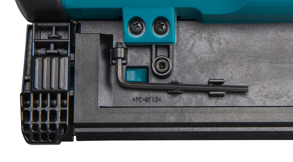 Viimeistelynaulain Makita DBN500ZJ 18V, naula 1,2x15-50mm, 18Ga. Runkoversio
