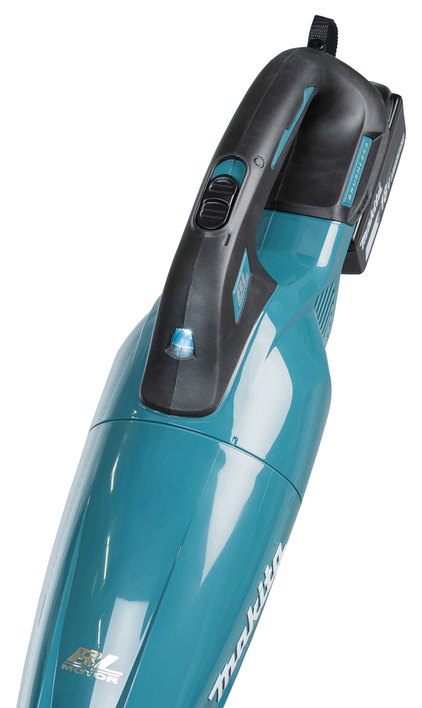 Varsi-imuri Makita DCL283ZWX1 18V, hiiliharjaton, Hepa-suodatin, 17,5kPa, liipasinkytkin. Runkoversio