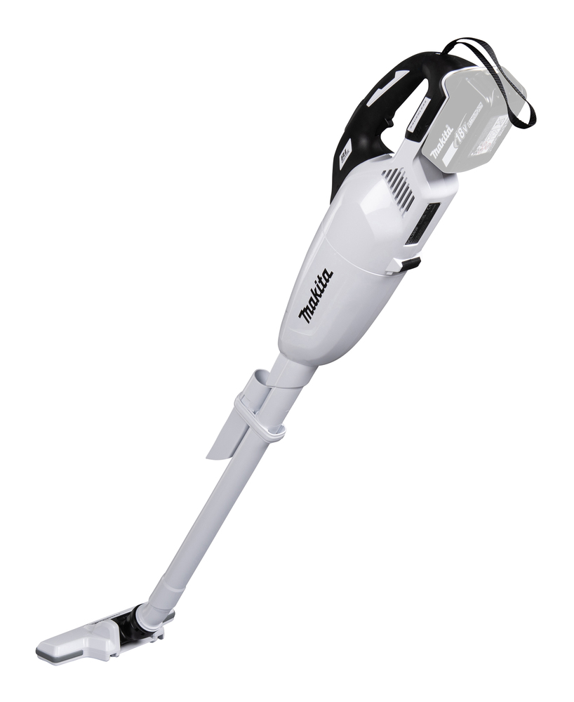 Varsi-imuri Makita DCL283ZWX1 18V, hiiliharjaton, Hepa-suodatin, 17,5kPa, liipasinkytkin. Runkoversio