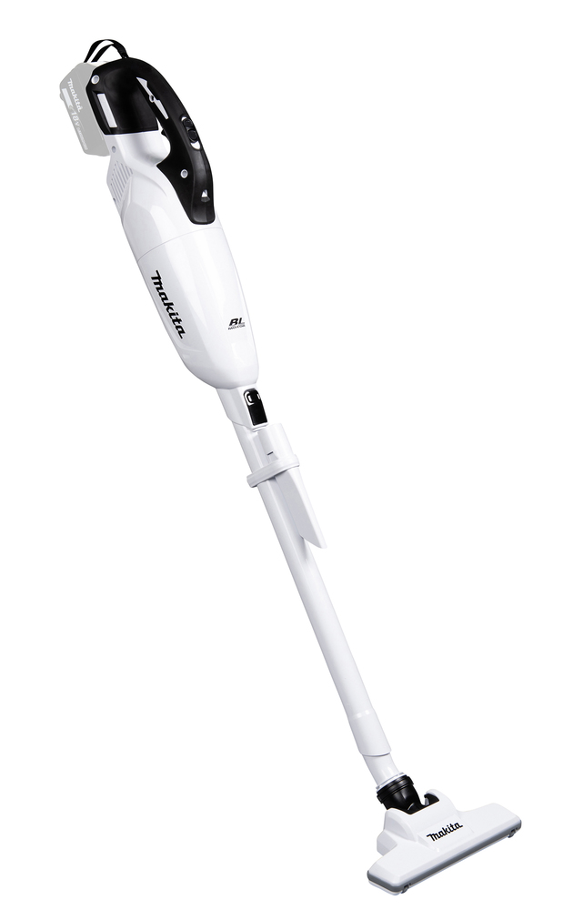 Varsi-imuri Makita DCL283ZWX1 18V, hiiliharjaton, Hepa-suodatin, 17,5kPa, liipasinkytkin. Runkoversio