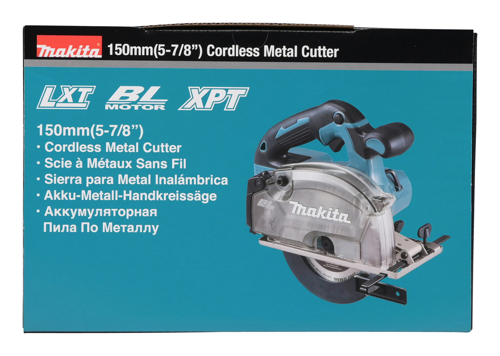 Pyörösaha Makita DCS553Z metalli, 18V, sah. 57,5mm, 150x20mm Z=32, lastunkeräys. Runkoversio