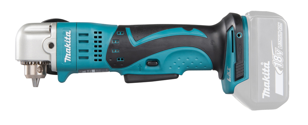 Kulmaporakone Makita DDA350Z 18V, 0-1800 r/min hammaskehäistukka. Runkoversio