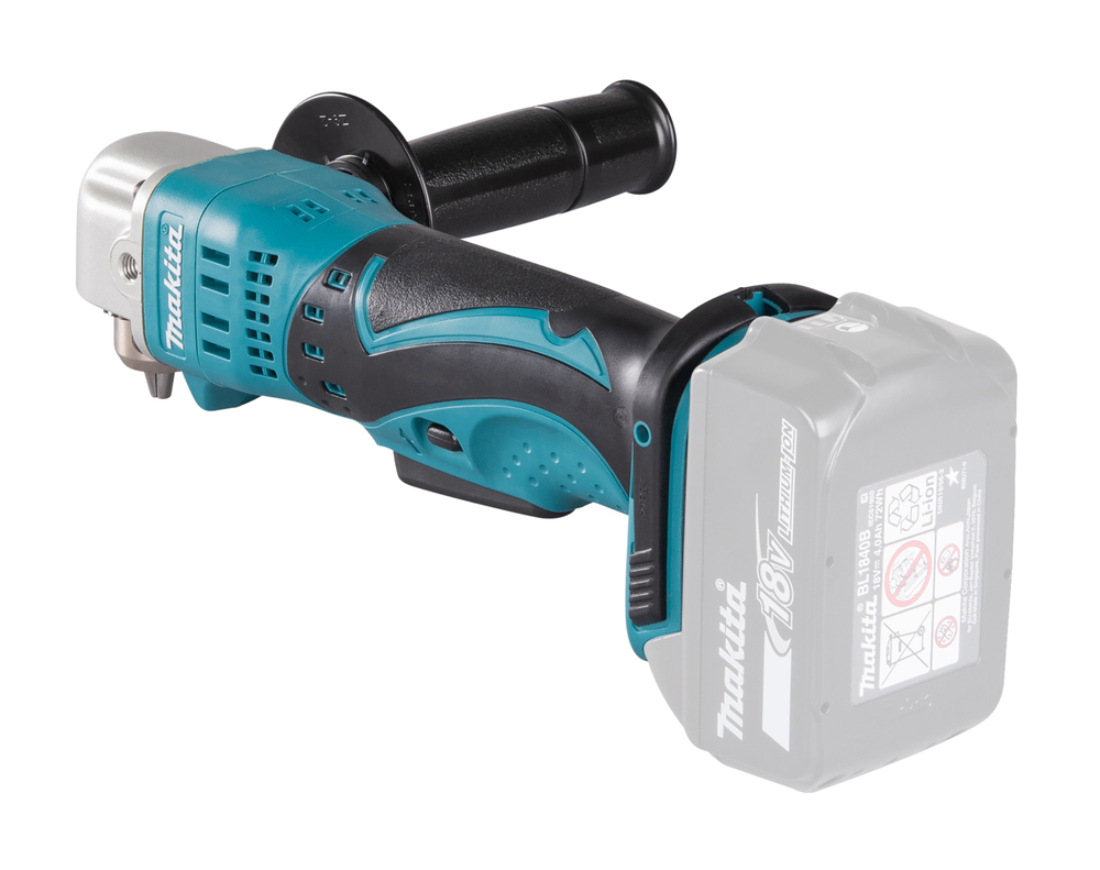 Kulmaporakone Makita DDA350Z 18V, 0-1800 r/min hammaskehäistukka. Runkoversio