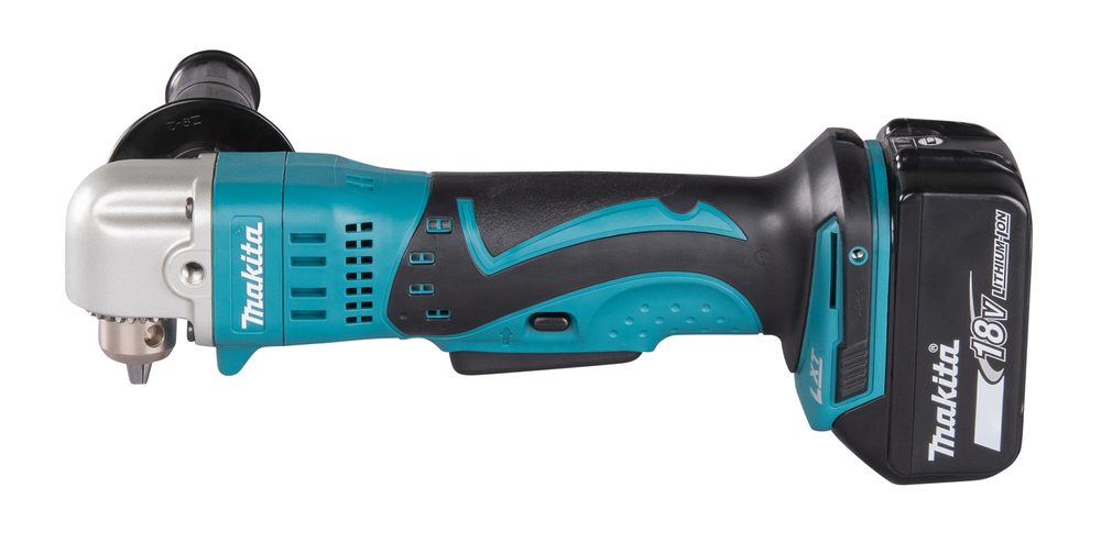 Kulmaporakone Makita DDA350Z 18V, 0-1800 r/min hammaskehäistukka. Runkoversio