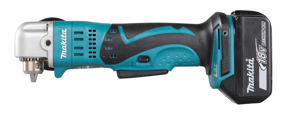 Kulmaporakone Makita DDA350Z 18V, 0-1800 r/min hammaskehäistukka. Runkoversio