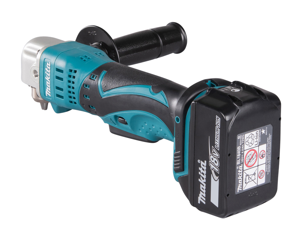 Kulmaporakone Makita DDA350Z 18V, 0-1800 r/min hammaskehäistukka. Runkoversio