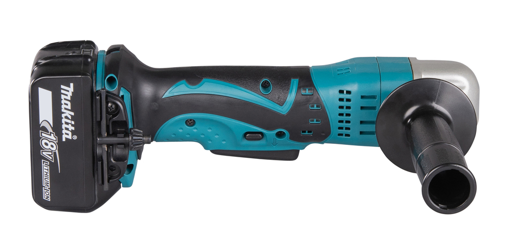 Kulmaporakone Makita DDA350Z 18V, 0-1800 r/min hammaskehäistukka. Runkoversio