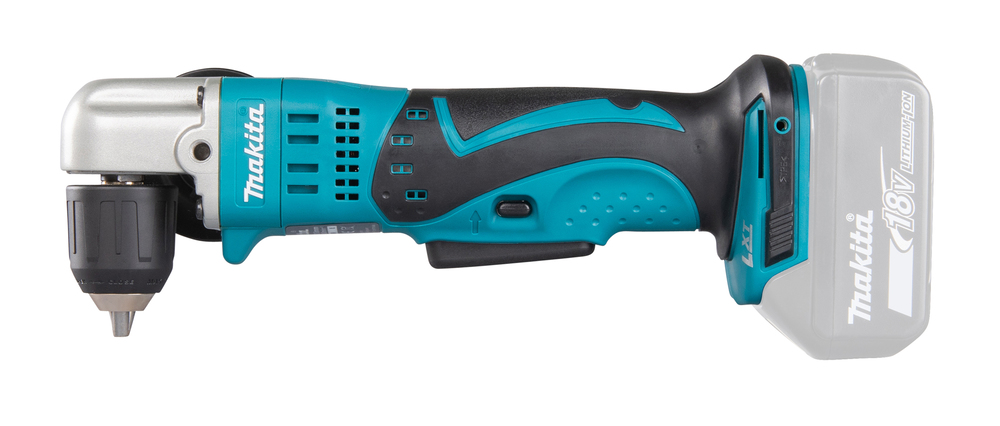 Kulmaporakone Makita DDA351Z 18V, 0-1800 r/min, pikaistukka. Runkoversio