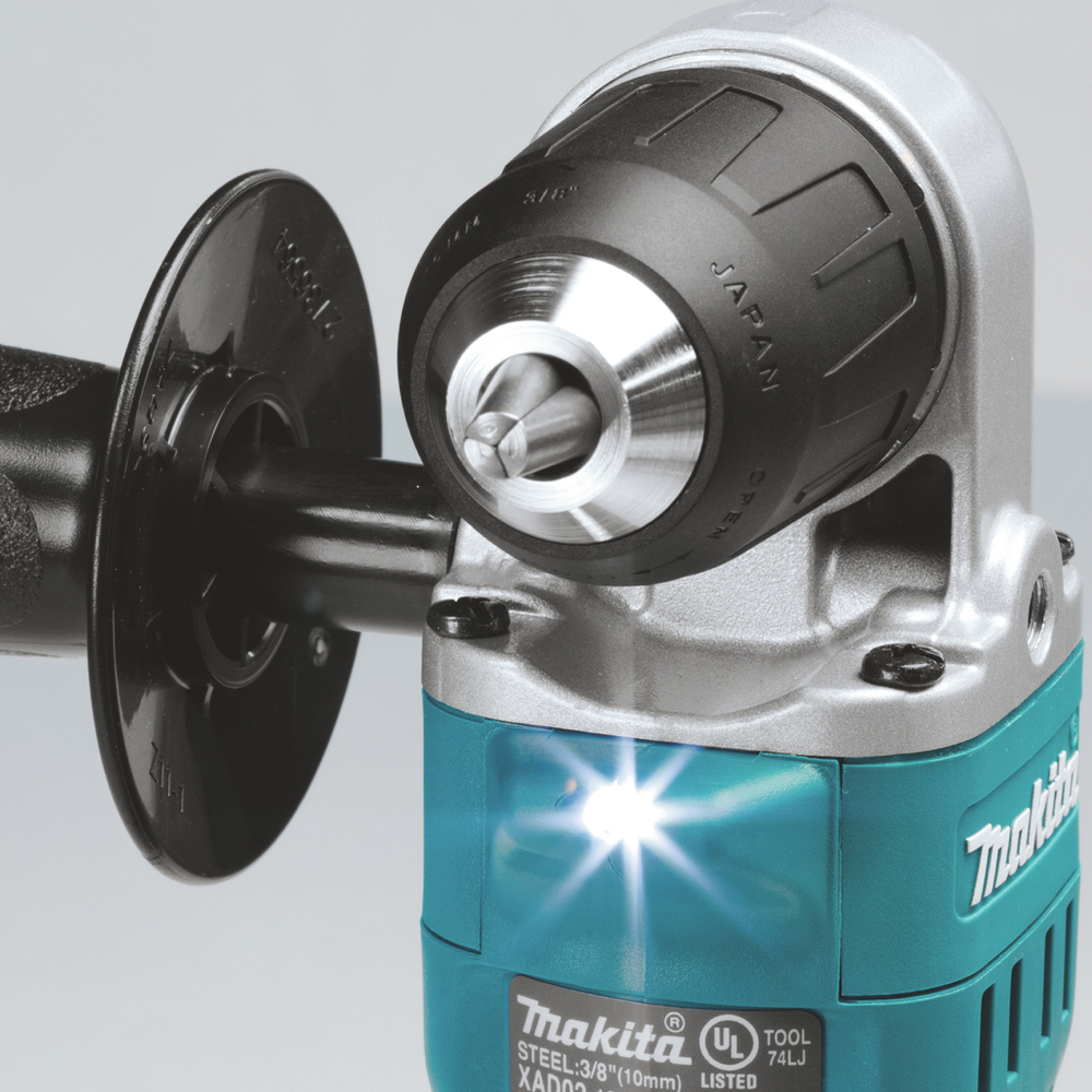 Kulmaporakone Makita DDA351Z 18V, 0-1800 r/min, pikaistukka. Runkoversio