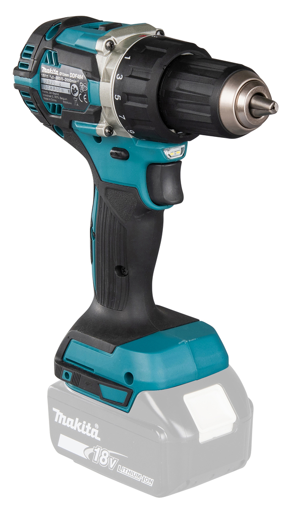 Porakone Makita Makita DDF484Z 18V, hiiliharjaton, 54-30 Nm, 1,8kg. Runkoversio
