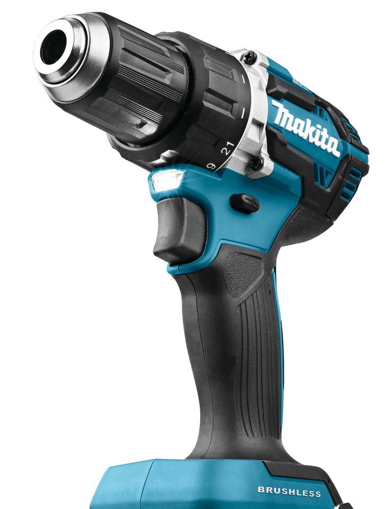 Porakone Makita DDF484RTJ 18V, 2x5,0Ah, hiiliharjaton, 54/30 Nm, 1,8kg