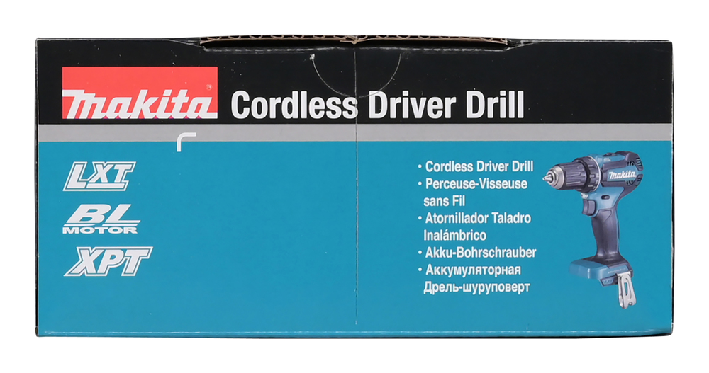 Porakone Makita DDF485Z 18V hiiliharjaton, 50/27 Nm, 1,7kg. Runkoversio