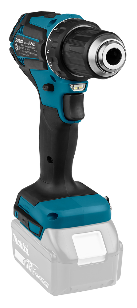 Porakone Makita DDF485Z 18V hiiliharjaton, 50/27 Nm, 1,7kg. Runkoversio