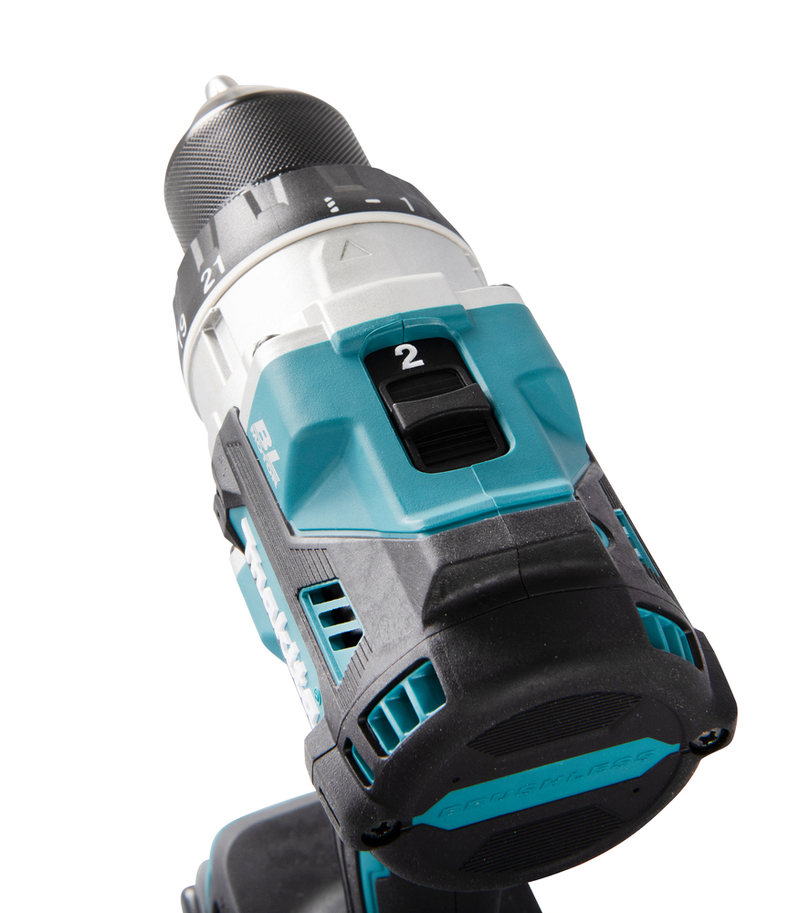 Porakone Makita DDF486RTJ 18V, hiiliharjaton, 2x5,0Ah, 130/65 Nm, 2,6kg, LED-valo