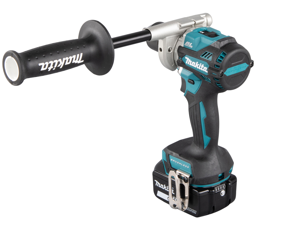 Porakone Makita DDF486RTJ 18V, hiiliharjaton, 2x5,0Ah, 130/65 Nm, 2,6kg, LED-valo