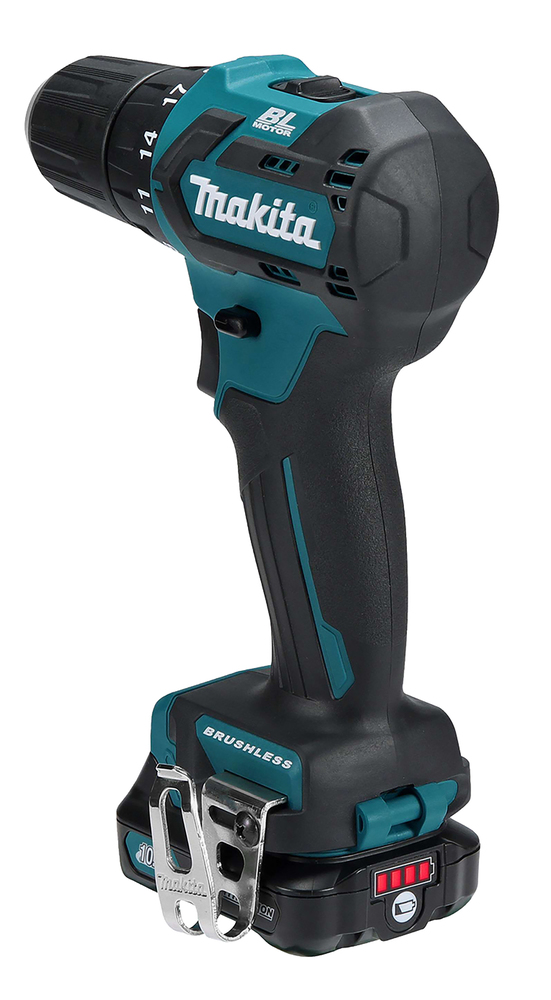Porakone Makita DF332DZ CXT, hiiliharjaton, 35/21 Nm, 1,0kg, 10mm istukka. Runkoversio