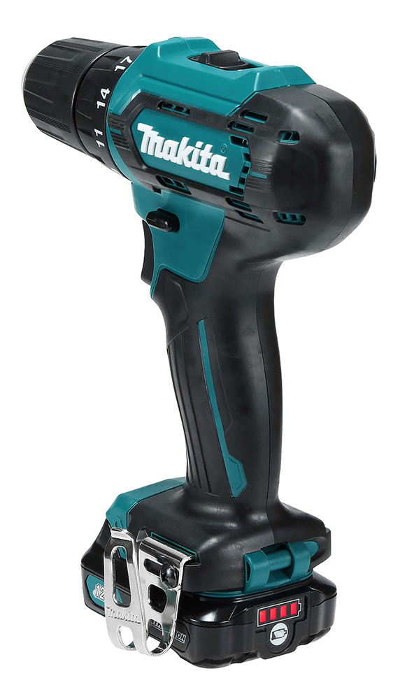Porakone Makita DF333DZ CXT, 30/14 Nm, 1,1kg, LED-valo, 10mm istukka. Runkoversio