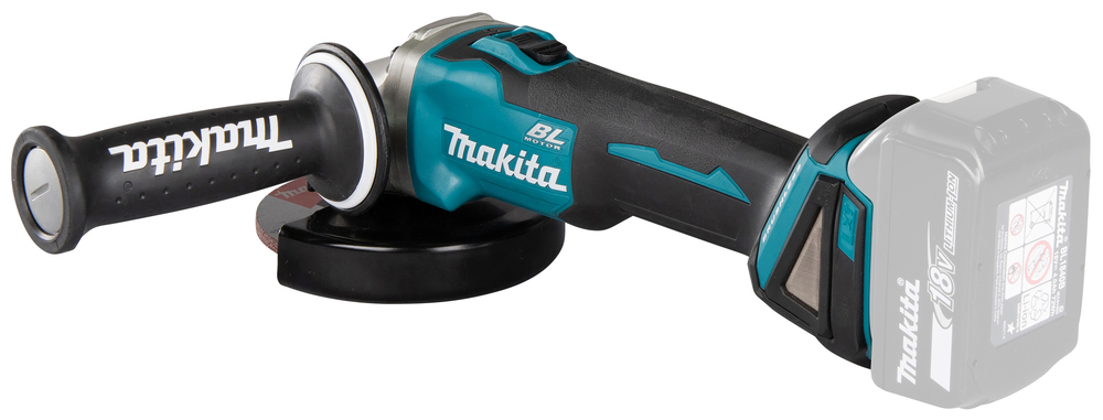 Kulmahiomakone Makita DGA504Z 125mm 18V, hiiliharjaton. Runkoversio