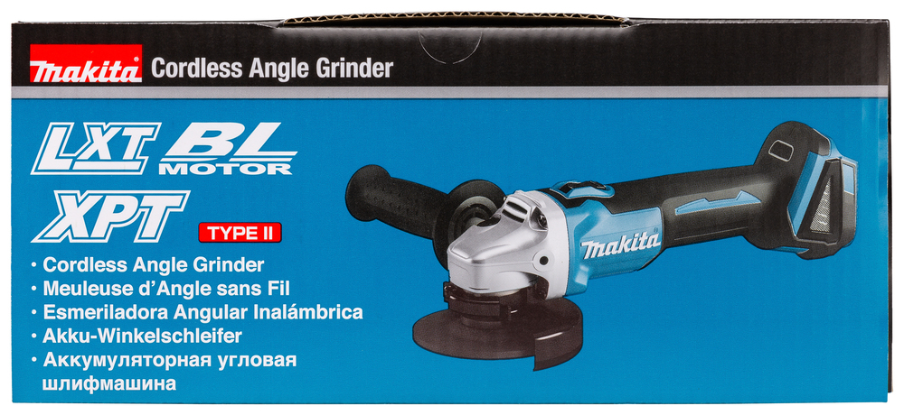 Kulmahiomakone Makita DGA504Z 125mm 18V, hiiliharjaton. Runkoversio
