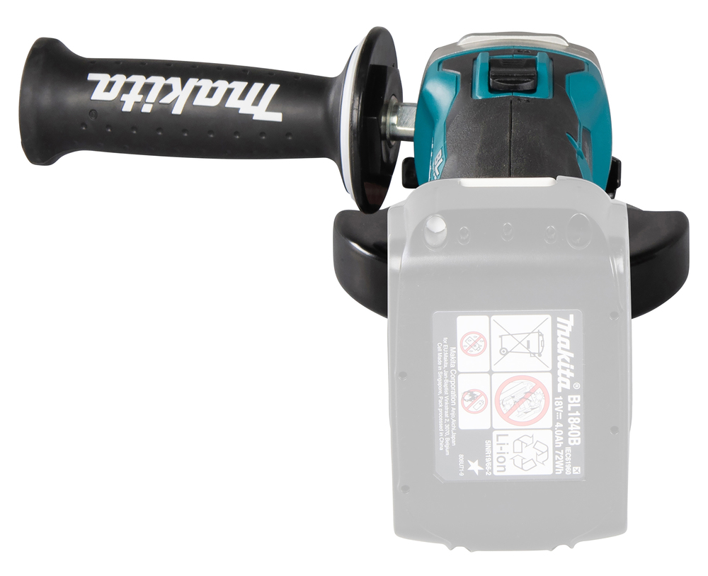 Kulmahiomakone Makita DGA504Z 125mm 18V, hiiliharjaton. Runkoversio